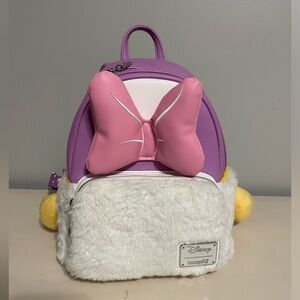 Daisy Duck Loungefly mini backpack
